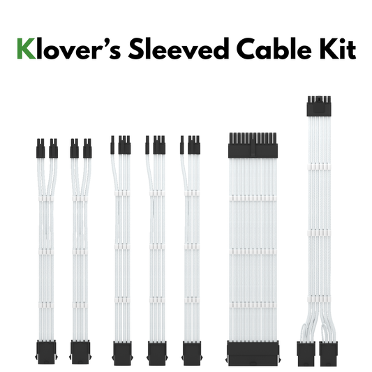Klover's Sleeved Cable Set - Weiß