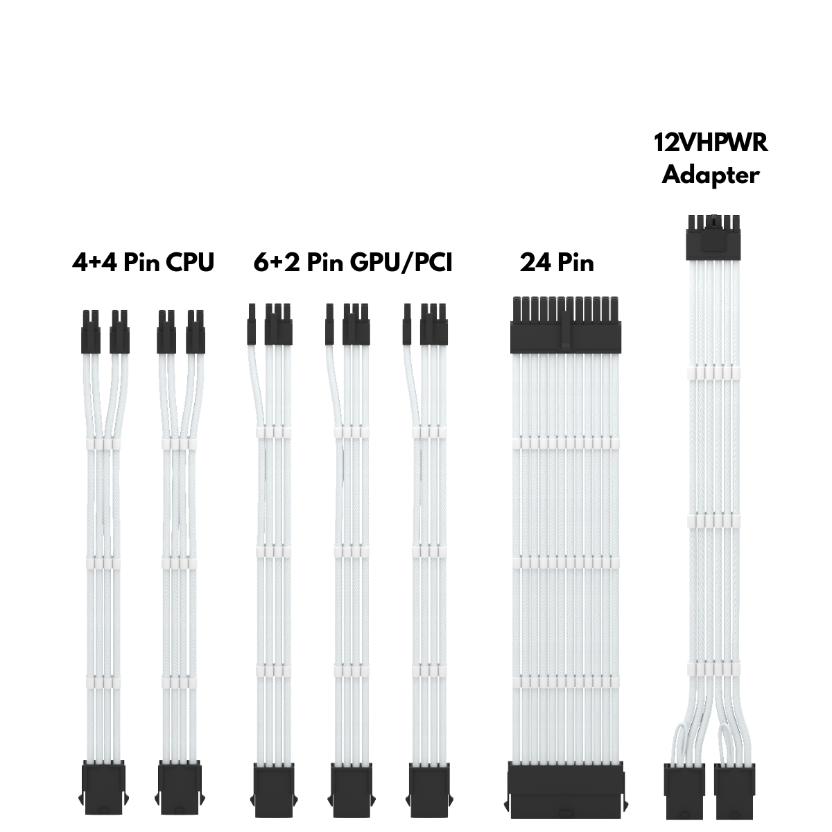 Klover's Sleeved Cable Set - Weiß