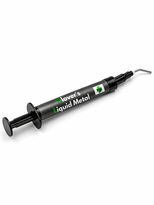 Klover's Liquid Metal Wärmeleitpaste 1g in Präzisionsspritze für CPU und GPU