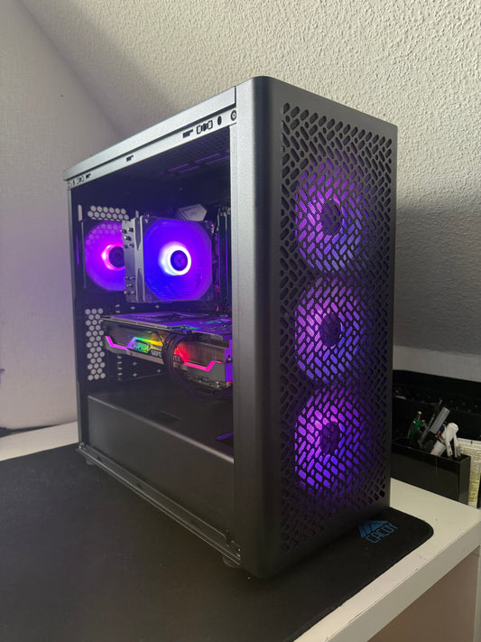 Gaming PC RTX 3070, Ryzen 5 5600X, 32GB RAM, 1TB SSD, RGB