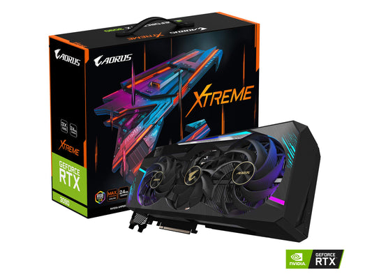 RTX 3090 GIGABYTE AORUS XTREME 24GB GDDR6X
