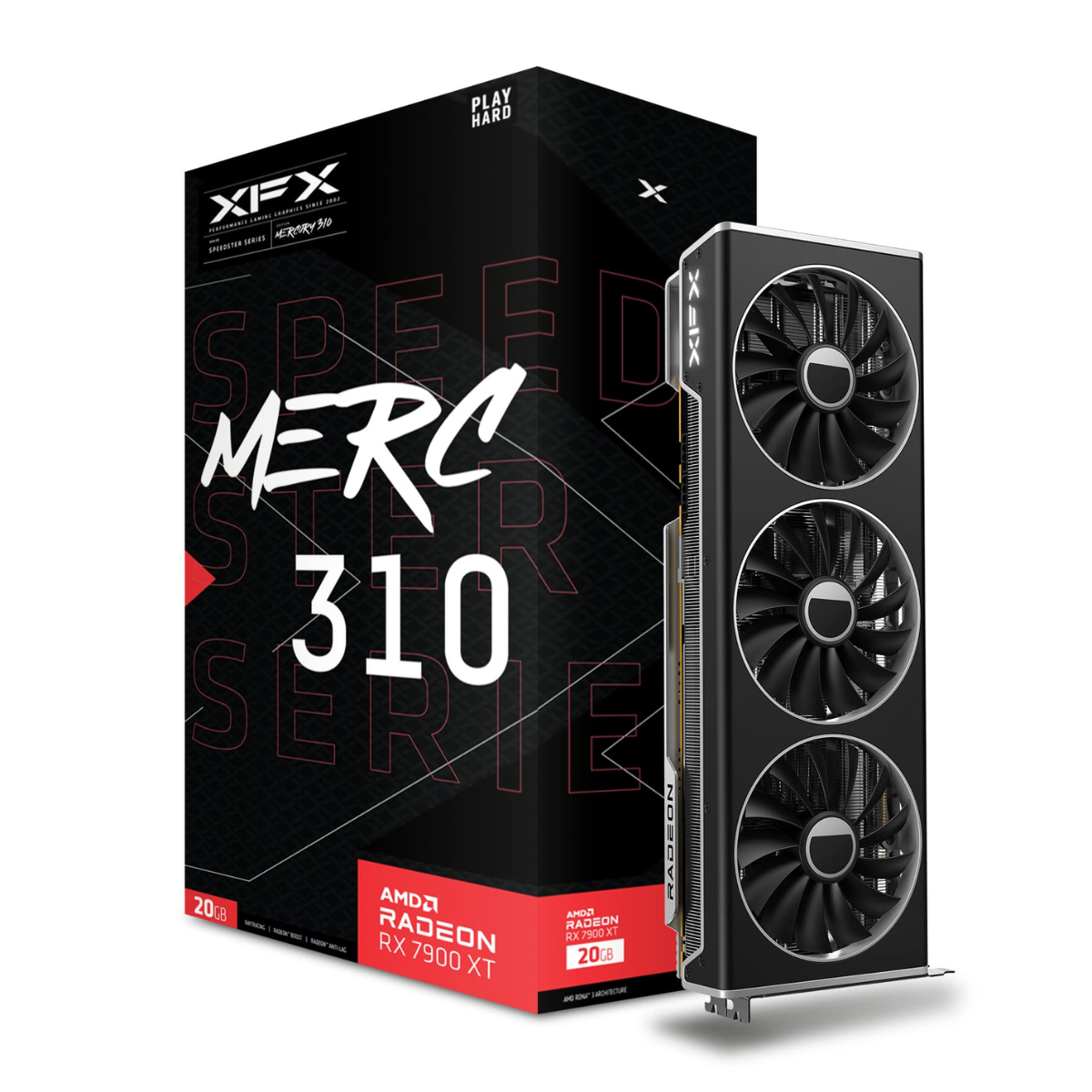 RX 7900 XT XFX MERC 310 Black Edition 20GB